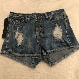 Rock & Royal Cut-off jean Shorts